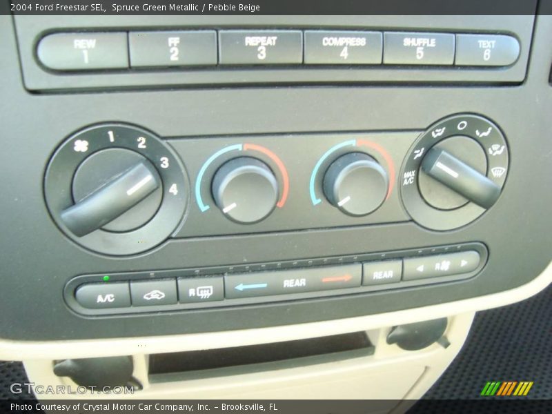 Spruce Green Metallic / Pebble Beige 2004 Ford Freestar SEL
