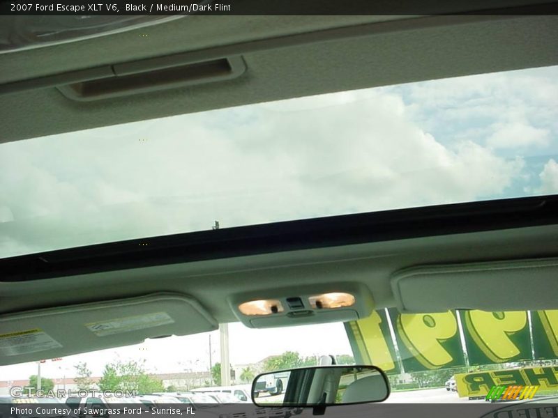 Black / Medium/Dark Flint 2007 Ford Escape XLT V6