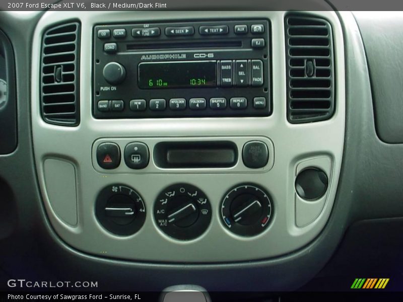 Black / Medium/Dark Flint 2007 Ford Escape XLT V6