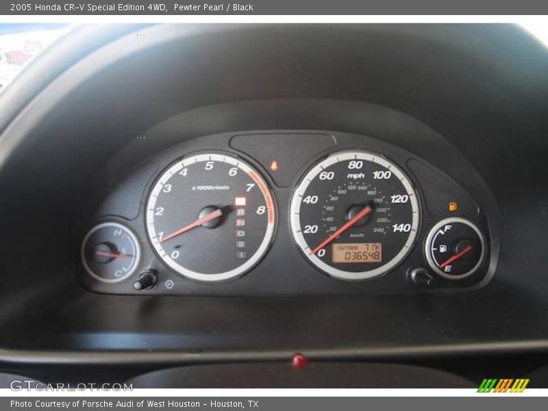 Pewter Pearl / Black 2005 Honda CR-V Special Edition 4WD