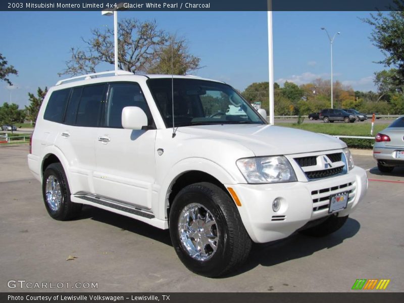 Glacier White Pearl / Charcoal 2003 Mitsubishi Montero Limited 4x4