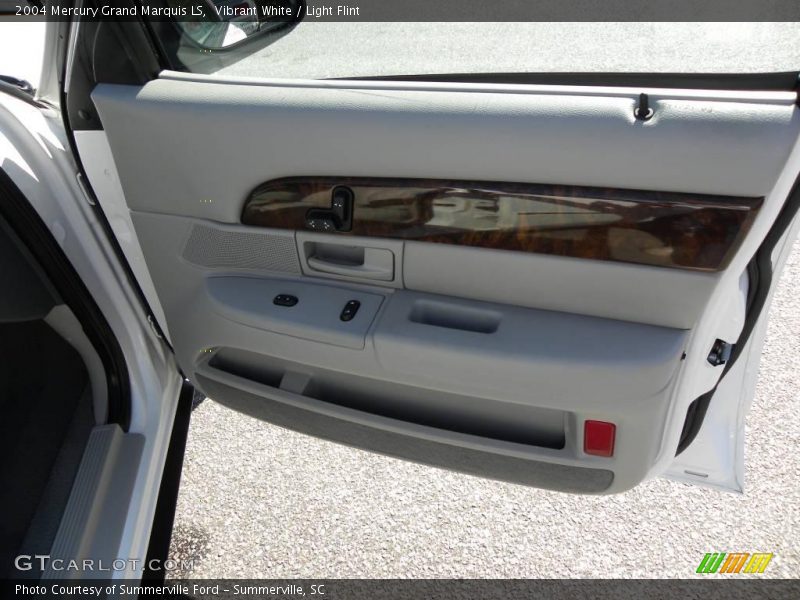 Vibrant White / Light Flint 2004 Mercury Grand Marquis LS