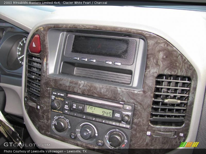 Glacier White Pearl / Charcoal 2003 Mitsubishi Montero Limited 4x4