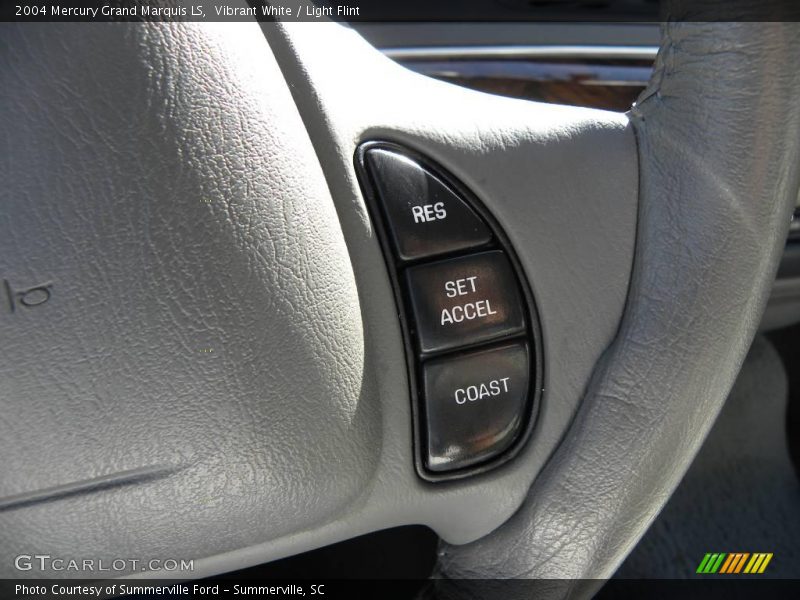 Vibrant White / Light Flint 2004 Mercury Grand Marquis LS