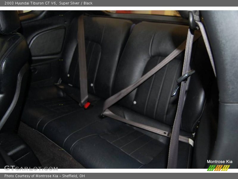 Super Silver / Black 2003 Hyundai Tiburon GT V6