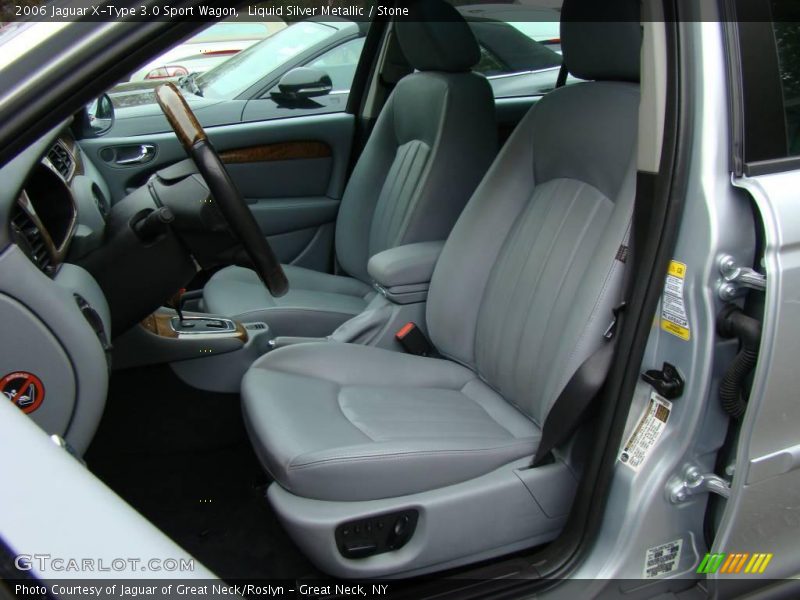 Liquid Silver Metallic / Stone 2006 Jaguar X-Type 3.0 Sport Wagon