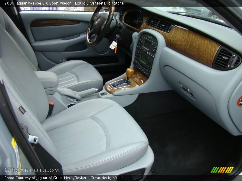 Liquid Silver Metallic / Stone 2006 Jaguar X-Type 3.0 Sport Wagon