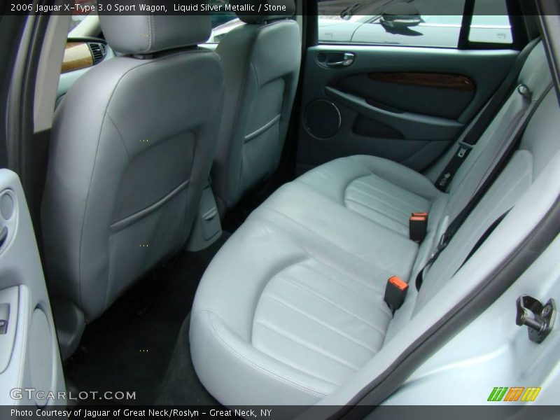 Liquid Silver Metallic / Stone 2006 Jaguar X-Type 3.0 Sport Wagon