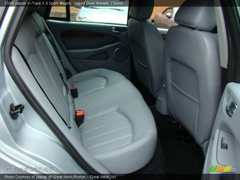 Liquid Silver Metallic / Stone 2006 Jaguar X-Type 3.0 Sport Wagon