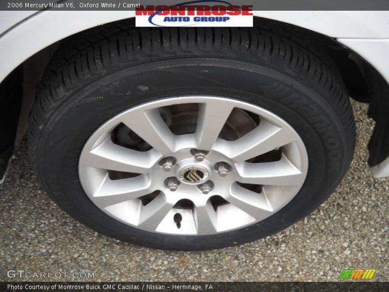 Oxford White / Camel 2006 Mercury Milan V6