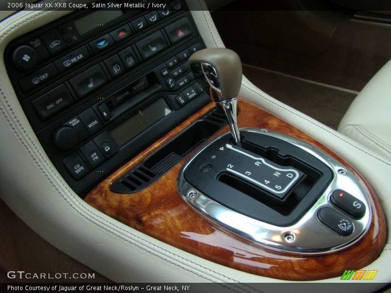 Satin Silver Metallic / Ivory 2006 Jaguar XK XK8 Coupe