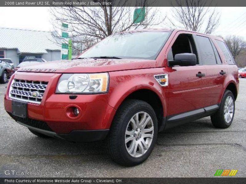 Rimini Red Metallic / Ebony Black 2008 Land Rover LR2 SE