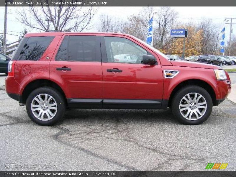 Rimini Red Metallic / Ebony Black 2008 Land Rover LR2 SE