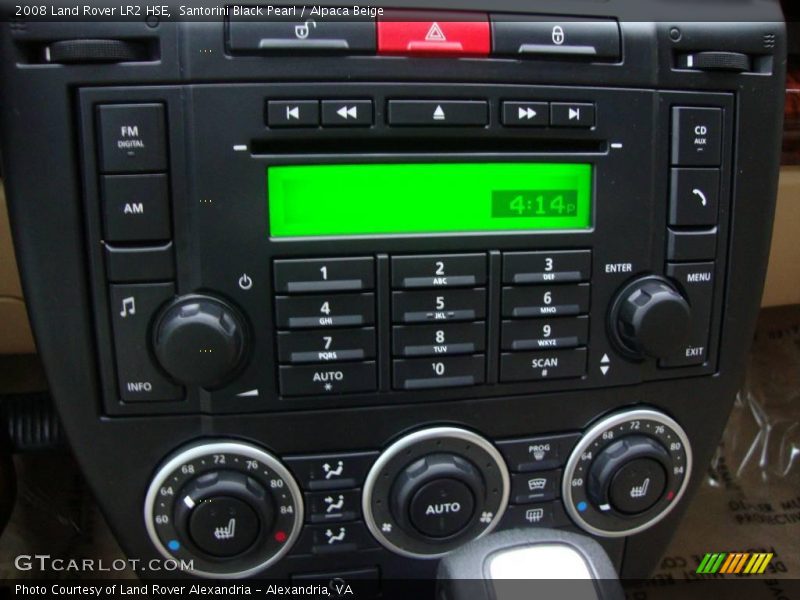 Santorini Black Pearl / Alpaca Beige 2008 Land Rover LR2 HSE