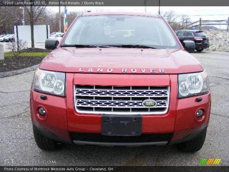 Rimini Red Metallic / Ebony Black 2008 Land Rover LR2 SE