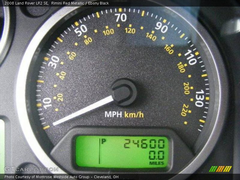 Rimini Red Metallic / Ebony Black 2008 Land Rover LR2 SE
