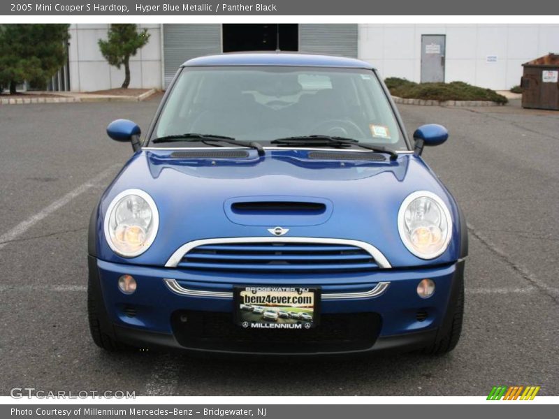 Hyper Blue Metallic / Panther Black 2005 Mini Cooper S Hardtop