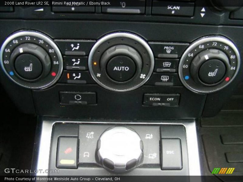 Rimini Red Metallic / Ebony Black 2008 Land Rover LR2 SE
