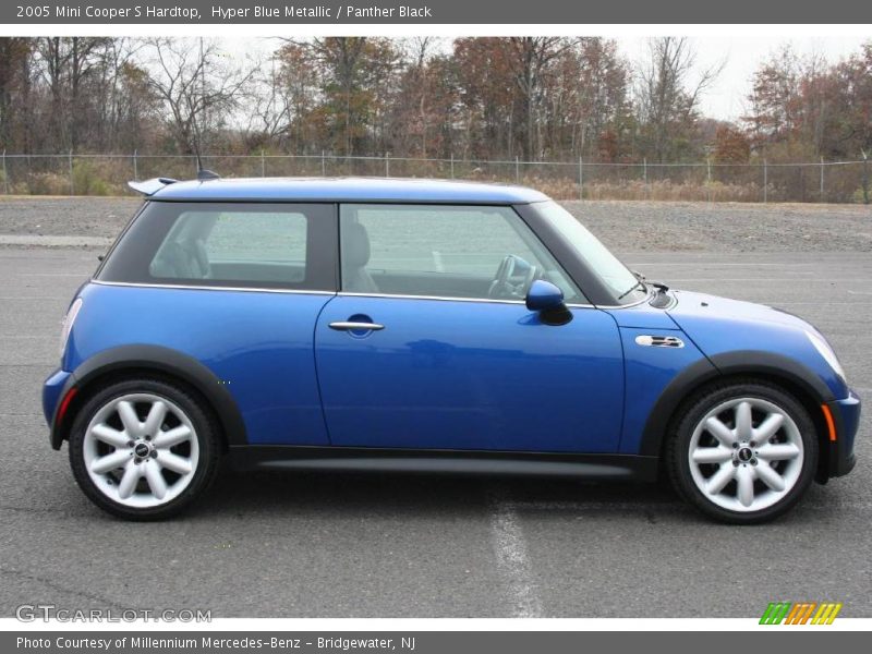 Hyper Blue Metallic / Panther Black 2005 Mini Cooper S Hardtop