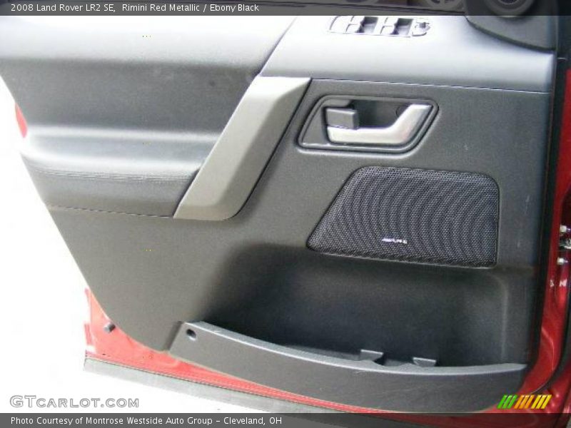 Rimini Red Metallic / Ebony Black 2008 Land Rover LR2 SE