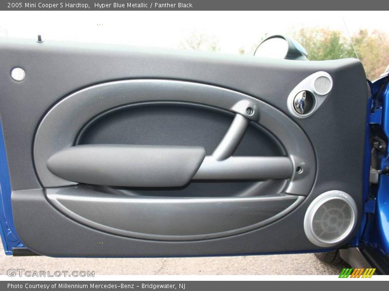 Hyper Blue Metallic / Panther Black 2005 Mini Cooper S Hardtop