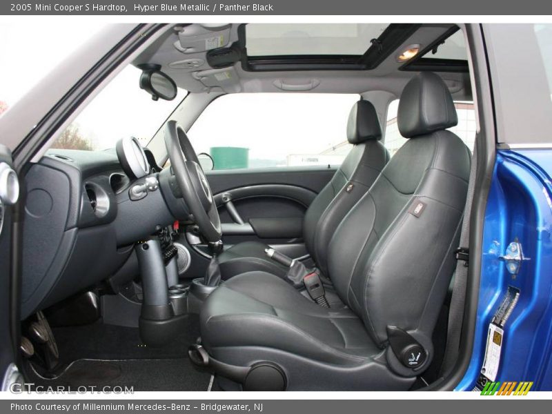 Hyper Blue Metallic / Panther Black 2005 Mini Cooper S Hardtop