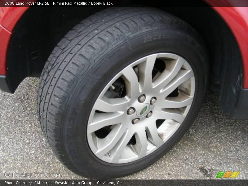 Rimini Red Metallic / Ebony Black 2008 Land Rover LR2 SE