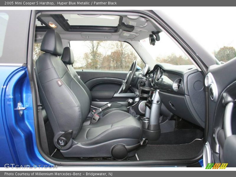 Hyper Blue Metallic / Panther Black 2005 Mini Cooper S Hardtop
