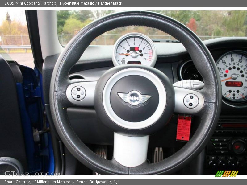 Hyper Blue Metallic / Panther Black 2005 Mini Cooper S Hardtop