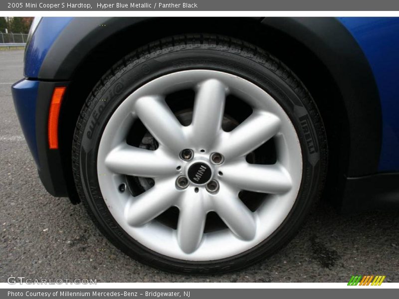 Hyper Blue Metallic / Panther Black 2005 Mini Cooper S Hardtop