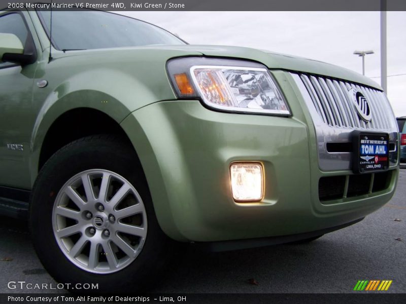 Kiwi Green / Stone 2008 Mercury Mariner V6 Premier 4WD
