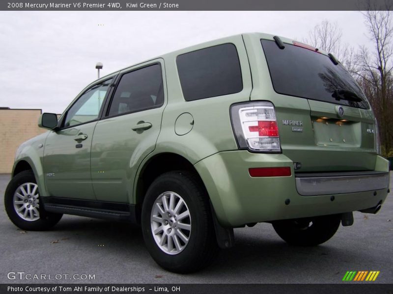 Kiwi Green / Stone 2008 Mercury Mariner V6 Premier 4WD