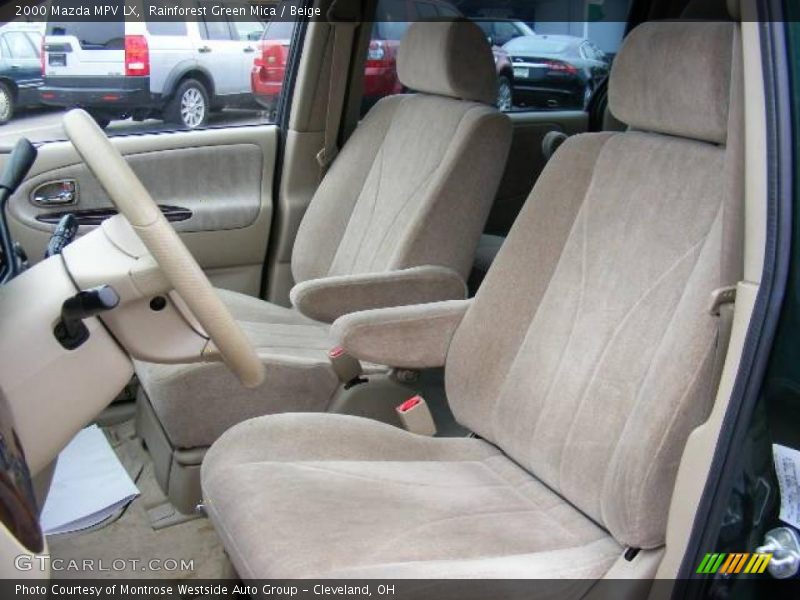 Rainforest Green Mica / Beige 2000 Mazda MPV LX