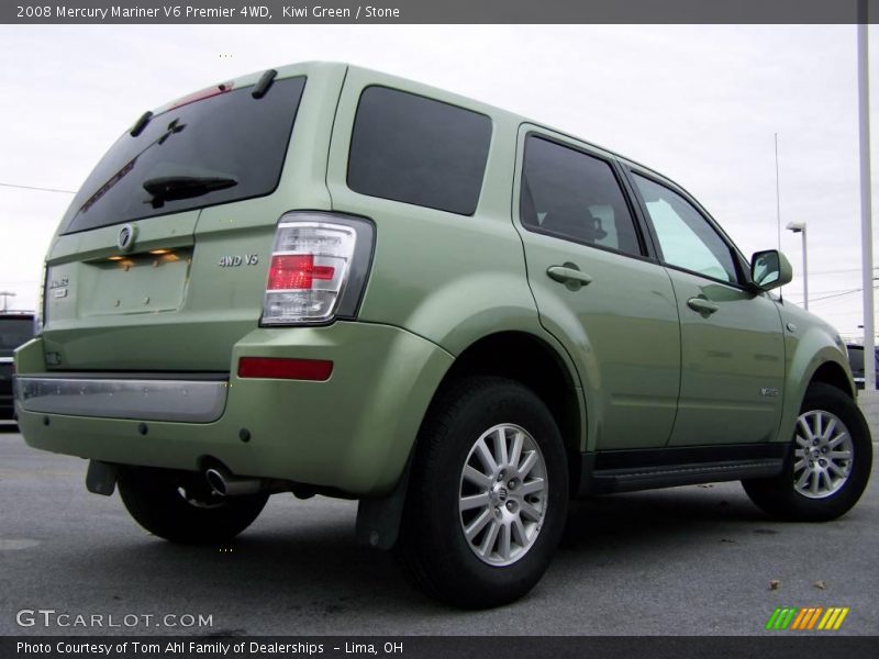 Kiwi Green / Stone 2008 Mercury Mariner V6 Premier 4WD