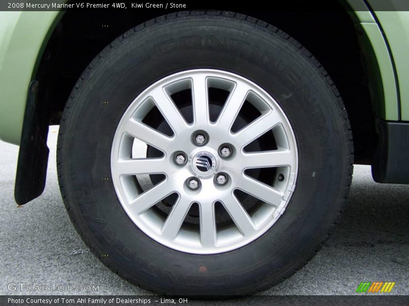 Kiwi Green / Stone 2008 Mercury Mariner V6 Premier 4WD