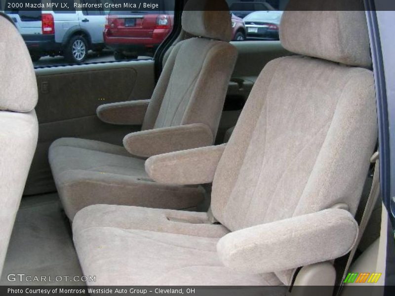 Rainforest Green Mica / Beige 2000 Mazda MPV LX