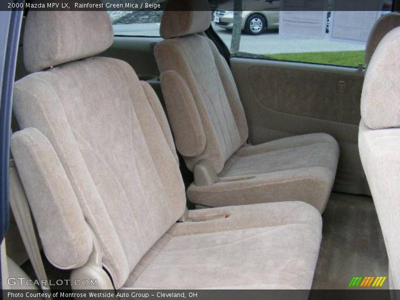 Rainforest Green Mica / Beige 2000 Mazda MPV LX