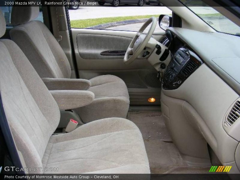 Rainforest Green Mica / Beige 2000 Mazda MPV LX