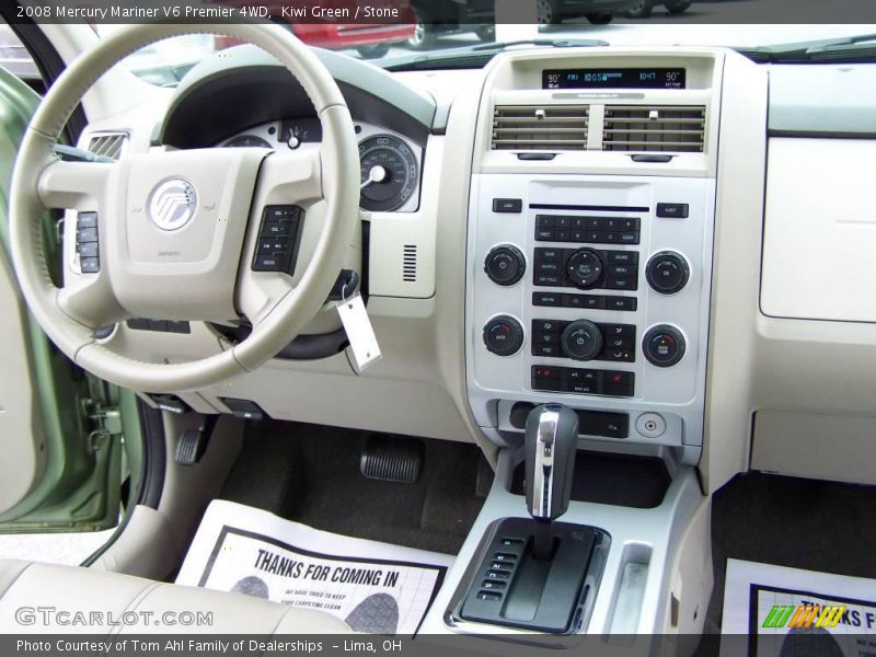 Kiwi Green / Stone 2008 Mercury Mariner V6 Premier 4WD