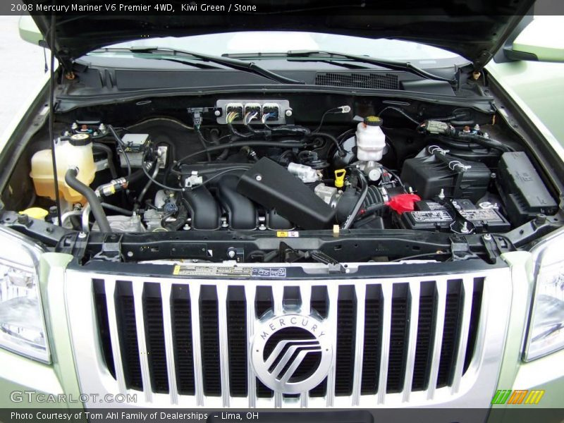 Kiwi Green / Stone 2008 Mercury Mariner V6 Premier 4WD