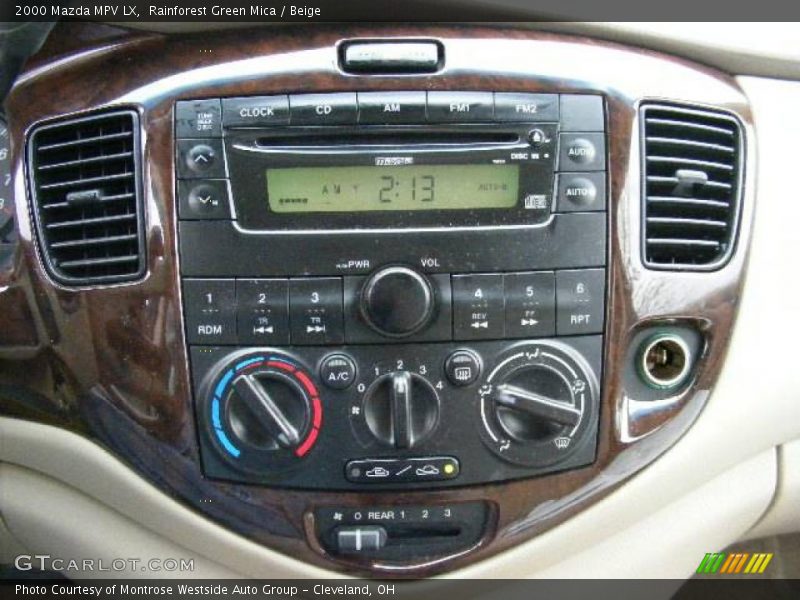 Rainforest Green Mica / Beige 2000 Mazda MPV LX