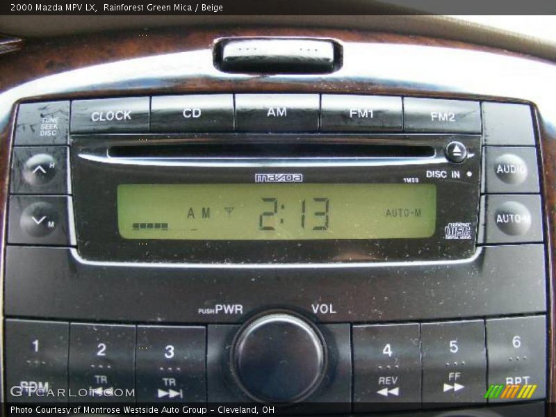 Rainforest Green Mica / Beige 2000 Mazda MPV LX