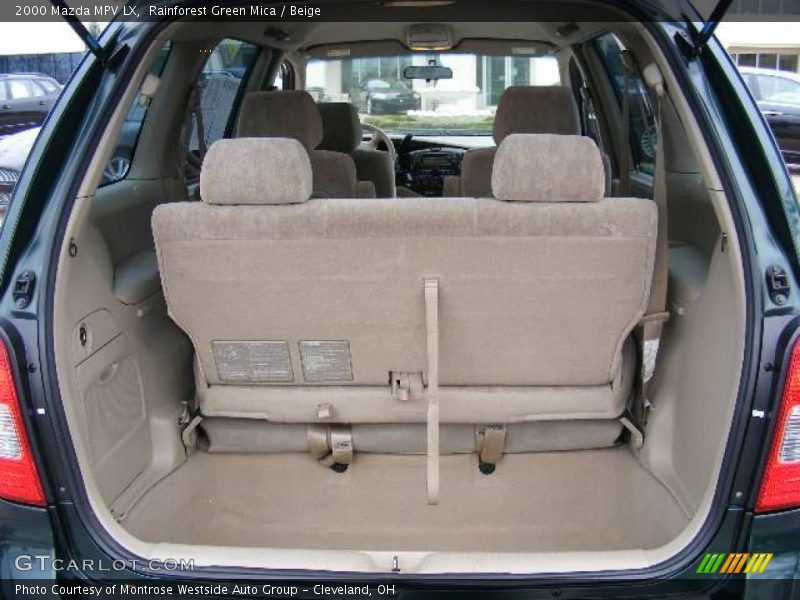 Rainforest Green Mica / Beige 2000 Mazda MPV LX