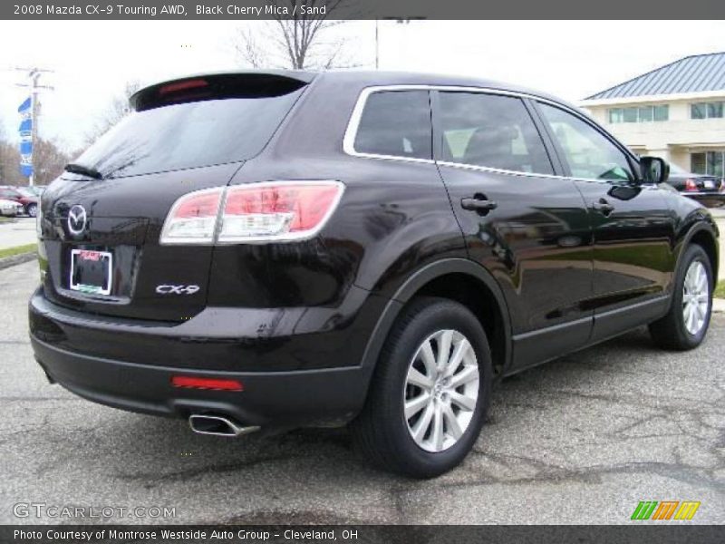 Black Cherry Mica / Sand 2008 Mazda CX-9 Touring AWD