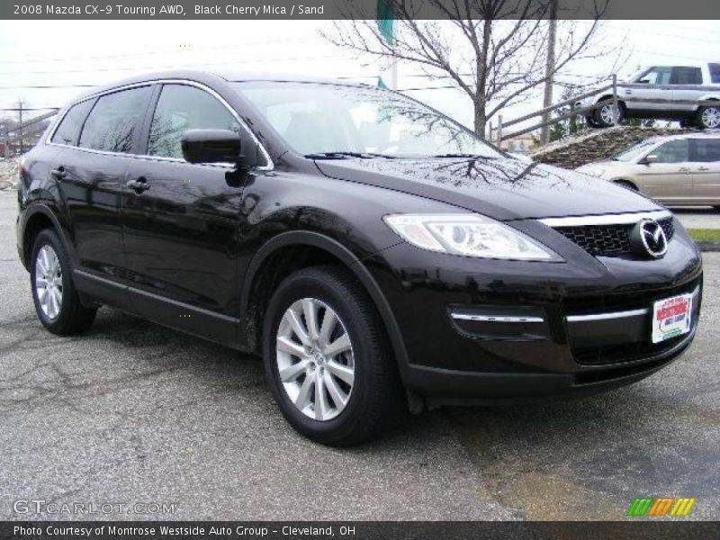 Black Cherry Mica / Sand 2008 Mazda CX-9 Touring AWD