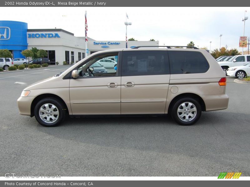 Mesa Beige Metallic / Ivory 2002 Honda Odyssey EX-L