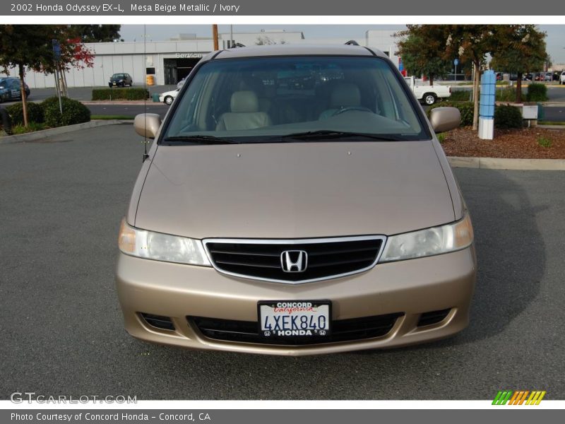 Mesa Beige Metallic / Ivory 2002 Honda Odyssey EX-L