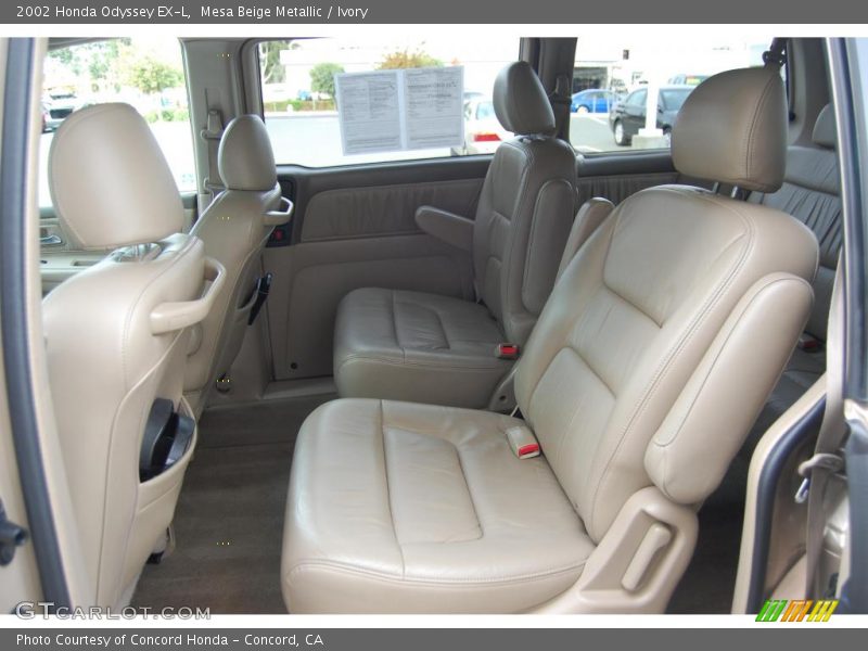 Mesa Beige Metallic / Ivory 2002 Honda Odyssey EX-L