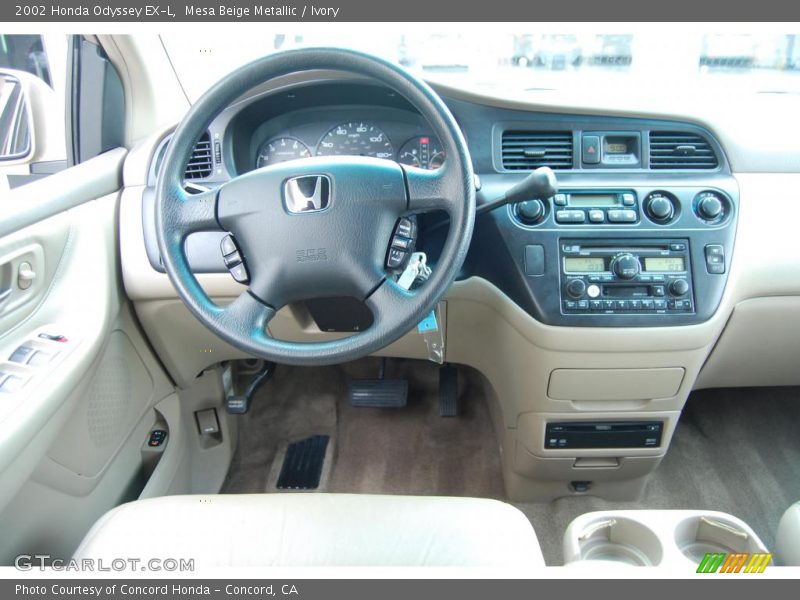 Mesa Beige Metallic / Ivory 2002 Honda Odyssey EX-L