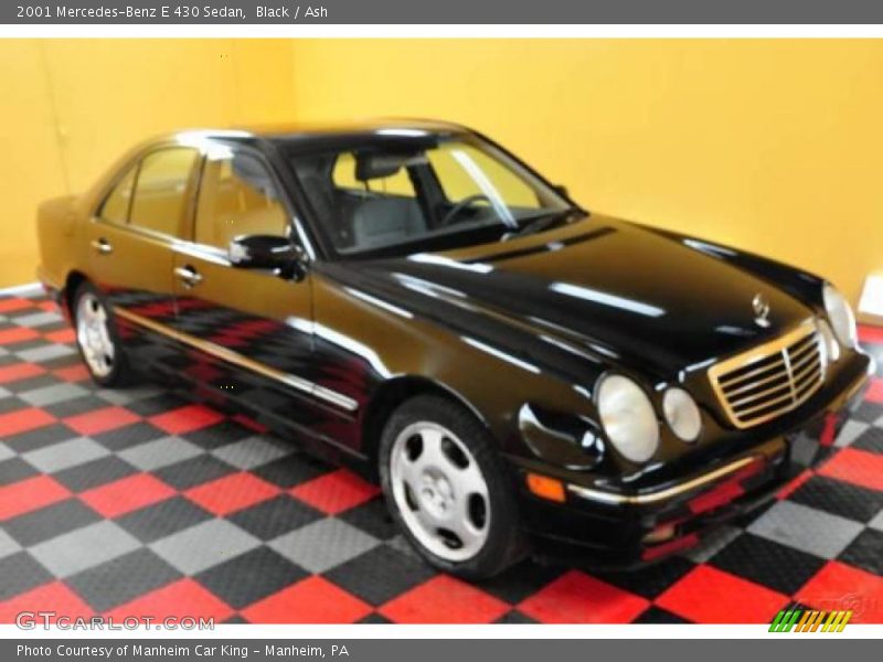 Black / Ash 2001 Mercedes-Benz E 430 Sedan